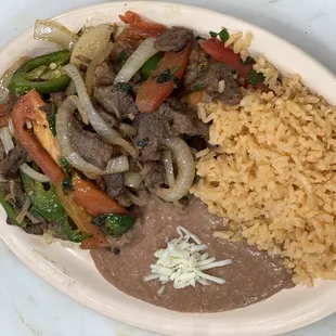 Bistec ranchero! Steak ranchero