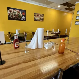interior, sushi and sashimi