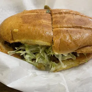 Carne Asada Torta (No Ham)