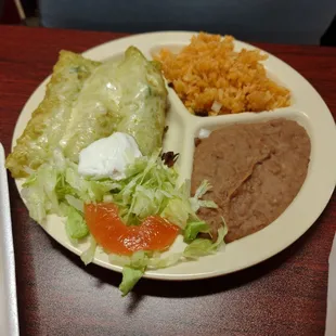 Chicken enchiladas very good!