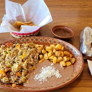 Machaca plate