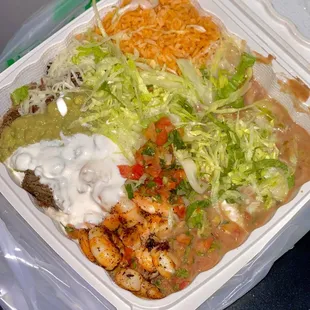 Carne Asada &amp; Prawn dinner/combination (06/2024)