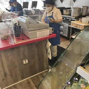 sushi and sashimi, interior