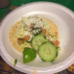 Shrimp taco
