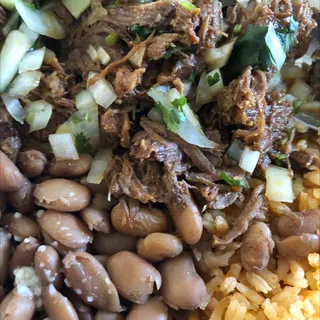 Especial Barbacoa Plate