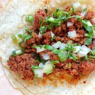Chorizo Taco