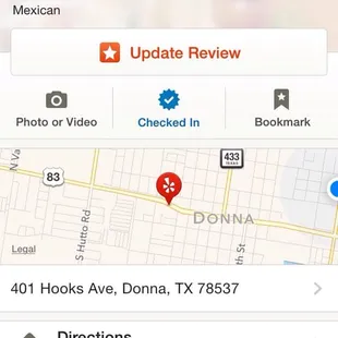 Correct location is the blue dot pictured at the right of the map (address listed is wrong)