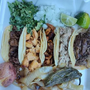 5 tacos
