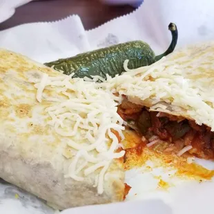 Nopales Burrito