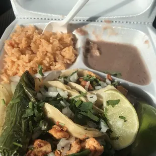 Yum! I was looking for authentic street tacos on my lunch break and I found them. Everything they offer looks so good I'll have to come back