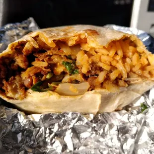 Al Pastor Burrito