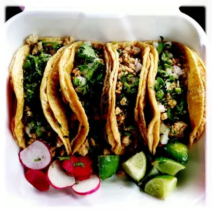 Tacos de pollo