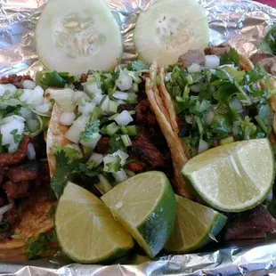 I don't think that they could have put any more meat in my tacos