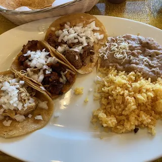 Taco Dinner (Tortilla de Maiz)