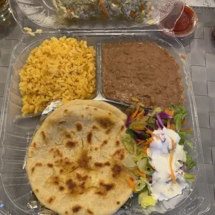 Pupusa Plate