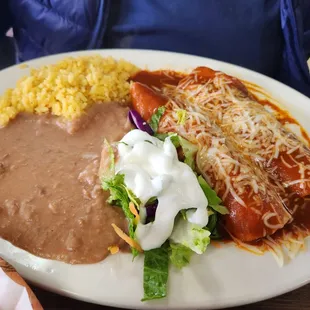 Enchiladas plate