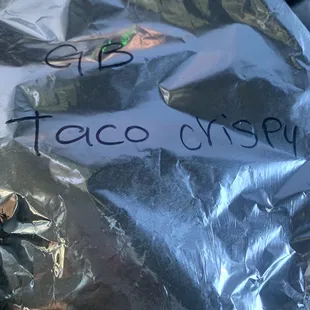 Ground Beef Crispy Taco