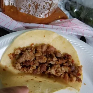 Asada taco