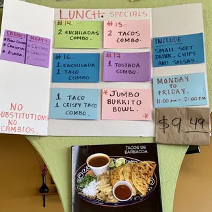 Menu prices as of Jan 2023