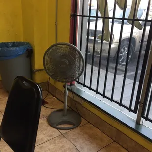 No ac just fans
