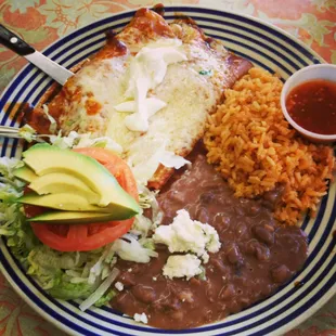 Enchilada Plate