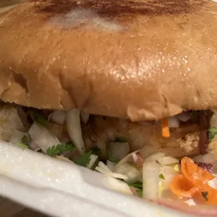 They&apos;re tortas are huge!