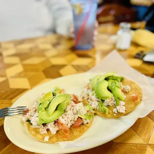 Ceviche Tostadas