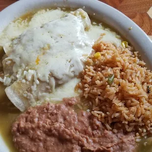 Enchiladas Verdes