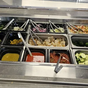 Salsa bar