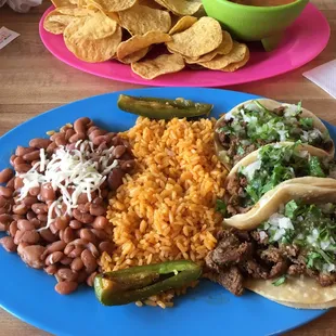 Awesome food. They just need cheese dip.