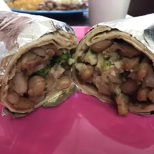 Veggie burrito