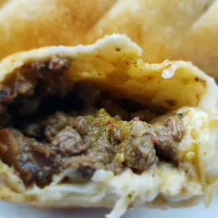 The Asada with melty cheese