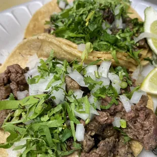Steak tacos