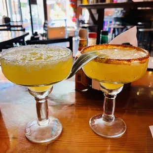 House Margarita and Pineapple Margarita - both spectacular!!!
