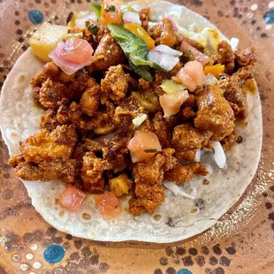 Taco Al Pastor - incredible!!!!!!!!!!!!!! The meat was perfection!