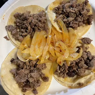 This is how every taco is prepared ... customize your own