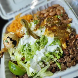 Asada plate comes with tortillas too.