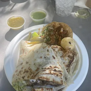 Quesadilla Super / Al Pastor Taco
