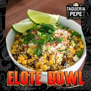 Elote salad bowl