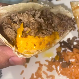 Carne asada burrito
