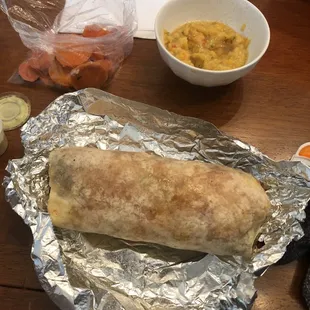 Asada burrito