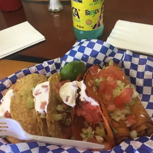 Double order of the combo tacos! Delicious!
