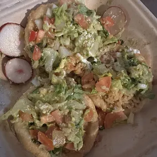 Veggie Vegetarian Sopes