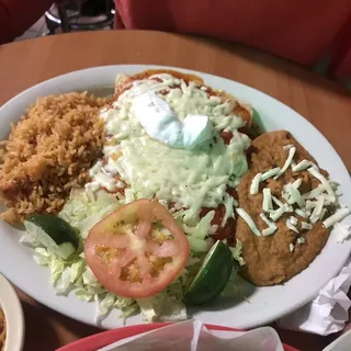 Enchiladas Rojas