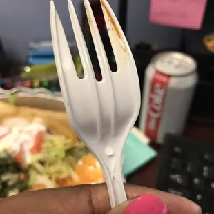 I haven't even used my fork yet