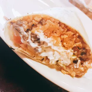 Steak burrito  take 2