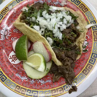 Carne asada tacos