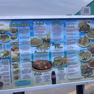 Drive thru menu-6.27.22