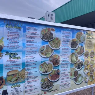 Drive thru menu-6.27.22