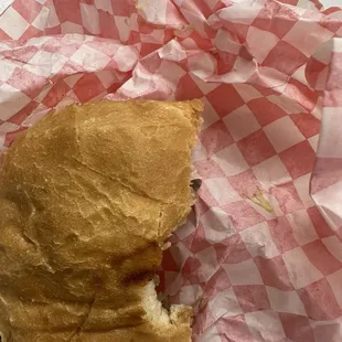 Carne asada torta and hair